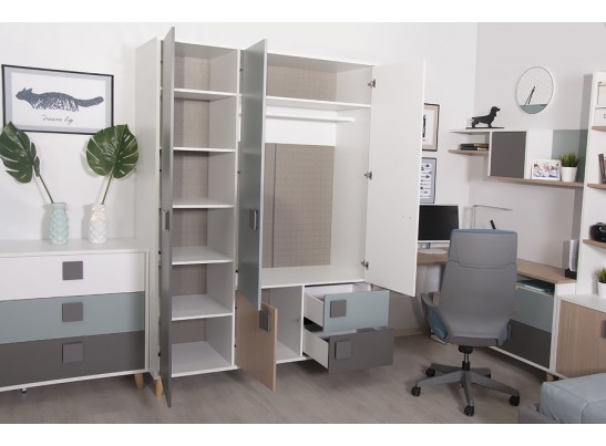 Шкаф 3-х створчатый DIMIKA