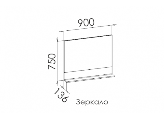 Зеркало BARCELONA в Ростове-на-Дону