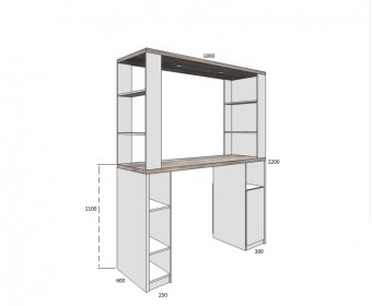 Барная стойка 8008