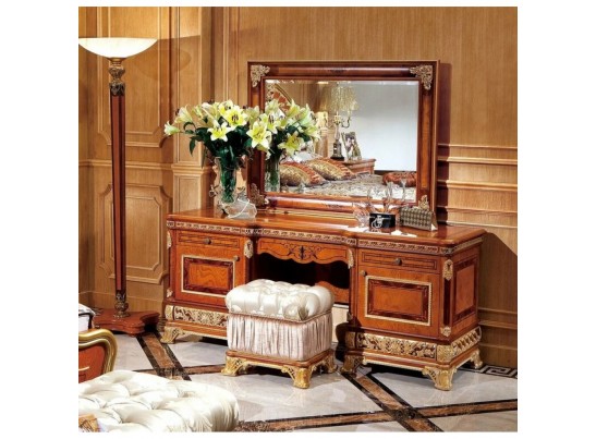 Спальный гарнитур Монарх, орех-золото