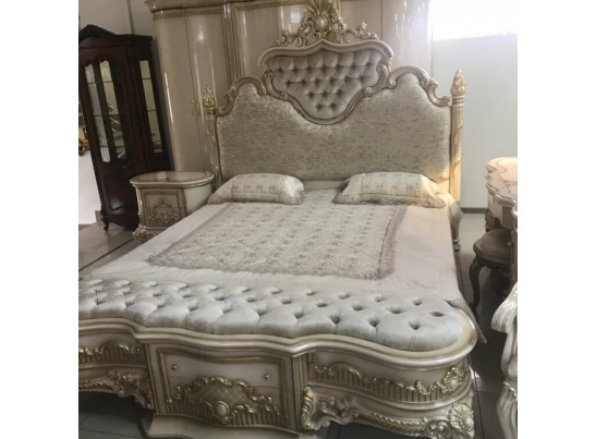 Спальный гарнитур Кассиопея, слоновая кость