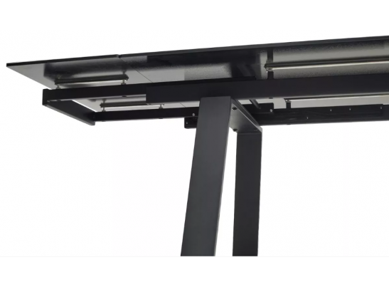 Стол VASTO 180 MARBLES KL-99 Белый мрамор матовый, итальянская керамика/ черный каркас, ®DISAUR в Ростове-на-Дону