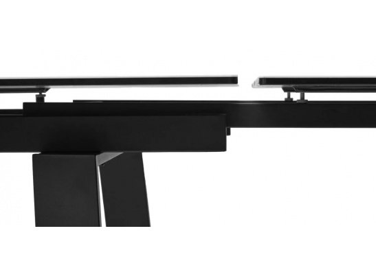 Стол VASTO 180 MARBLES KL-99 Белый мрамор матовый, итальянская керамика/ черный каркас, ®DISAUR в Ростове-на-Дону