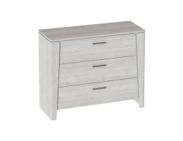 Комод с 3-мя ящиками "Мальта" спальня Дуб винтерберг