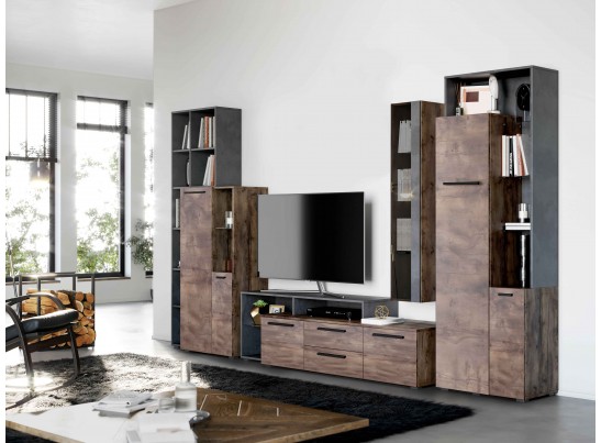 Шкаф двухдверный "Глазго" гостиная в Ростове-на-Дону