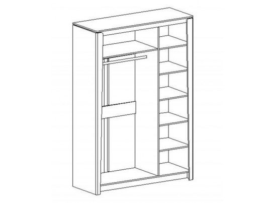 Шкаф трехдверный "Мальта" спальня Таксония в Ростове-на-Дону