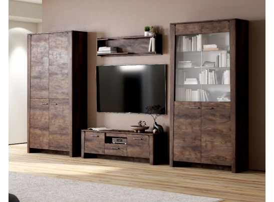 Полка навесная 1200 "Мальта" гостиная Таксония