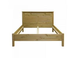 Кровать "Рауна" М-140-БИ (бейц/масло)