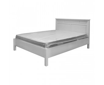 Кровать "Рауна" М-140-БИ (белый воск УКВ)