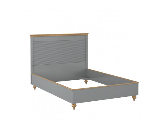 Кровать "Рандеву" 140 (белый, серый) в Ростове-на-Дону