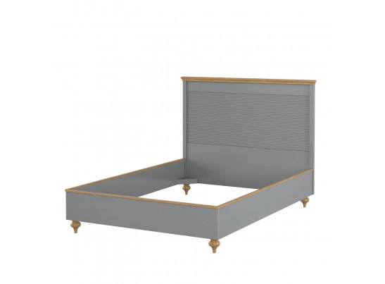 Кровать "Рандеву" 140 (белый, серый) в Ростове-на-Дону