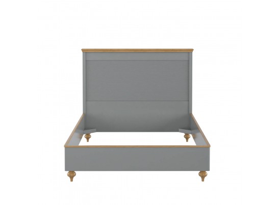 Кровать "Рандеву" 140 (белый, серый) в Ростове-на-Дону