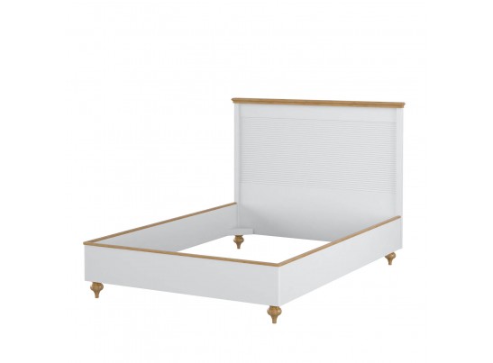 Кровать "Рандеву" 160 (белый, серый) в Ростове-на-Дону