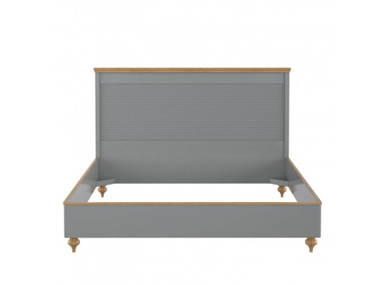 Кровать "Рандеву" 160 (белый, серый) в Ростове-на-Дону