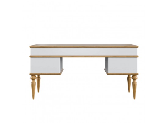 Стол письменный "Рандеву" 007 (белый, серый) в Ростове-на-Дону