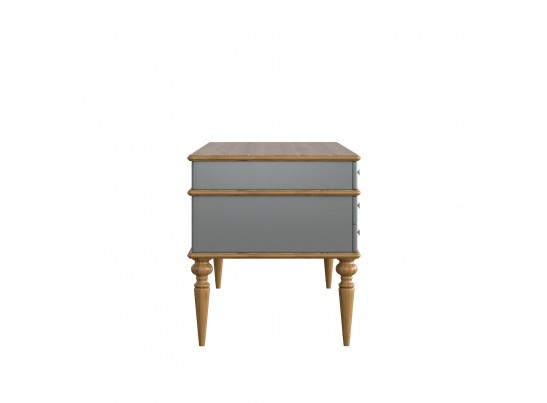 Стол письменный "Рандеву" 007 (белый, серый) в Ростове-на-Дону