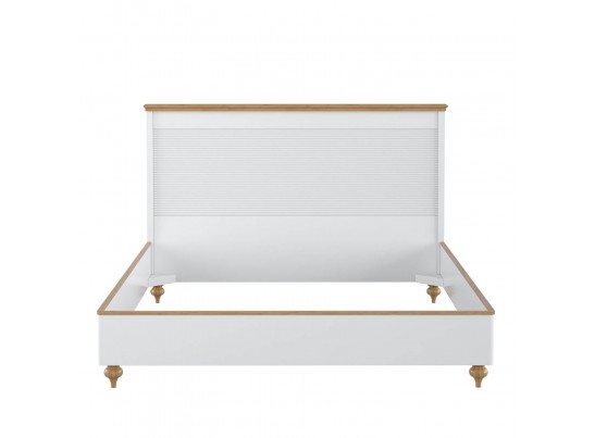 Кровать "Рандеву" 180 (белый, серый) в Ростове-на-Дону