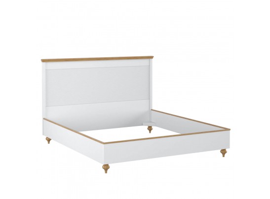 Кровать "Рандеву" 180 (белый, серый) в Ростове-на-Дону