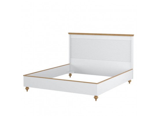 Кровать "Рандеву" 180 (белый, серый) в Ростове-на-Дону