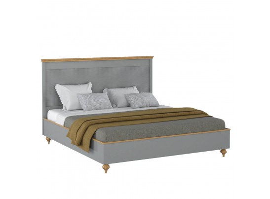 Кровать "Рандеву" 180 (белый, серый) в Ростове-на-Дону