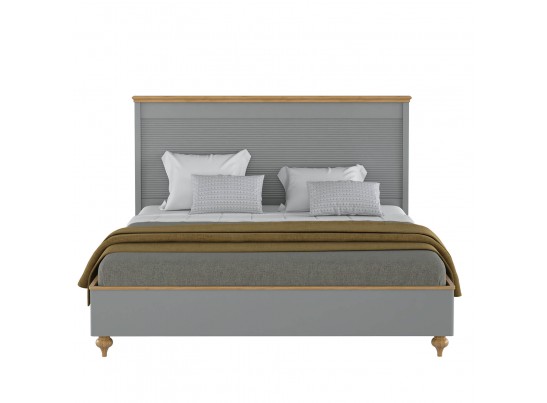 Кровать "Рандеву" 180 (белый, серый) в Ростове-на-Дону