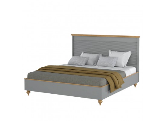 Кровать "Рандеву" 180 (белый, серый) в Ростове-на-Дону