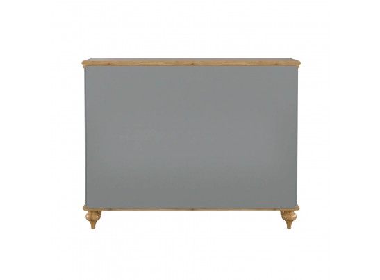 Комод "Рандеву" 04 (белый, серый) в Ростове-на-Дону