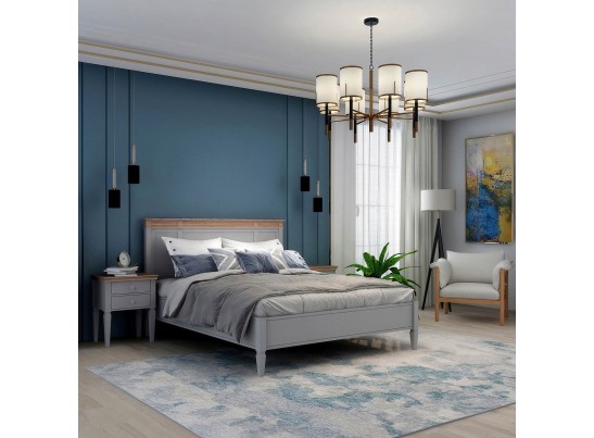 1.1.3 Кровать "Ольса" 160 (серый 7042/антик 24) в Ростове-на-Дону