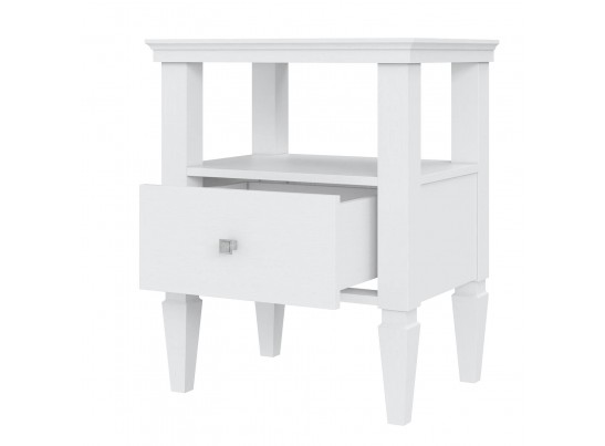 2.1.1 Тумба прикроватная "Ольса" 01 (белый лак) в Ростове-на-Дону
