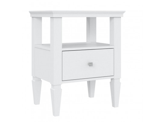 2.1.1 Тумба прикроватная "Ольса" 01 (белый лак) в Ростове-на-Дону