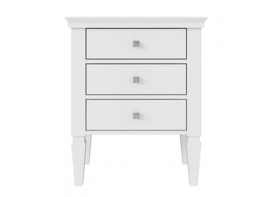 2.3.1 Тумба прикроватная "Ольса" 03 (белый лак) в Ростове-на-Дону
