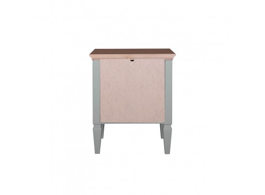 2.3.3 Тумба прикроватная "Ольса" 03 (серый 7042/антик 24) в Ростове-на-Дону