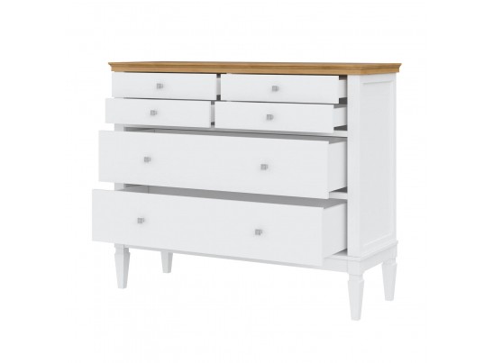 3.1.2 Комод "Ольса" 042 (белый лак/антик 24) в Ростове-на-Дону