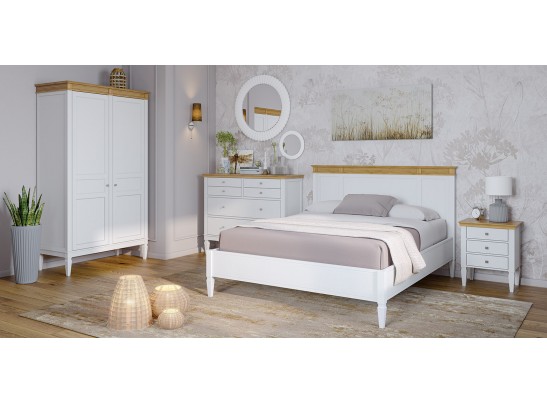 3.1.2 Комод "Ольса" 042 (белый лак/антик 24) в Ростове-на-Дону