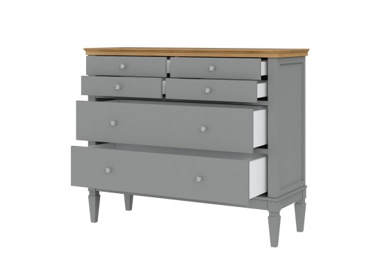 3.1.3 Комод "Ольса" 042 (серый 7042/антик 24) в Ростове-на-Дону