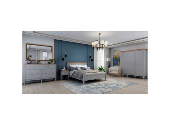 3.2.3 Комод "Ольса" 224 (серый 7042/антик 24) в Ростове-на-Дону