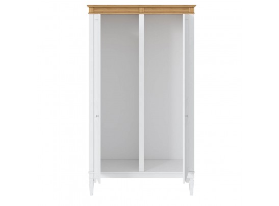 4.1.2 Шкаф для одежды "Ольса" 02 (белый лак/антик 24) в Ростове-на-Дону