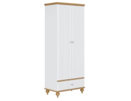 Шкаф для одежды "Рандеву" 21 (белый, серый) Шкаф для одежды "Рандеву" 21 (белый, серый)