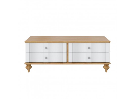 Стол журнальный "Рандеву" 04 белый