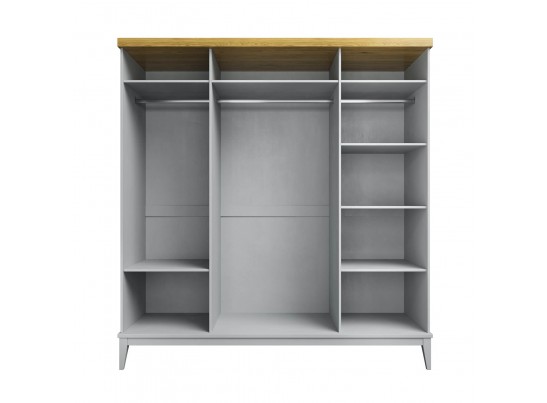 Шкаф «Бон Вояж» 40 Серый в Ростове-на-Дону