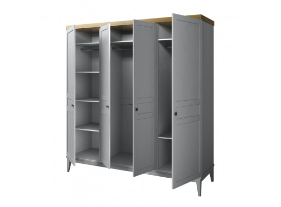 Шкаф «Бон Вояж» 40 Серый в Ростове-на-Дону