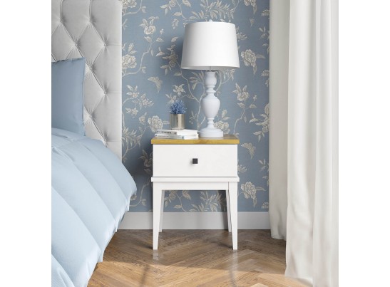 Тумба прикроватная "Бон Вояж" Белый лак в Ростове-на-Дону