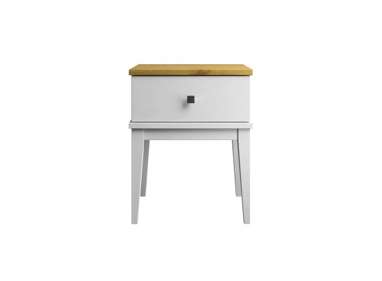 Тумба прикроватная "Бон Вояж" Белый лак в Ростове-на-Дону