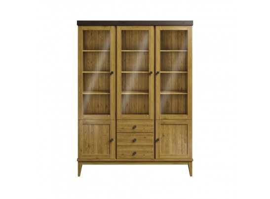 Шкаф для посуды «Бон Вояж» 233 антик в Ростове-на-Дону