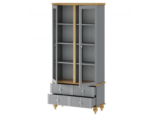 Шкаф для посуды "Рандеву" 22 серый