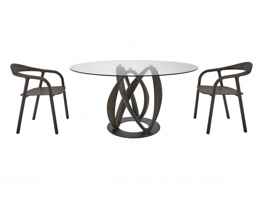 Стол обеденный "Инфинити одиночный" круглый в Ростове-на-Дону