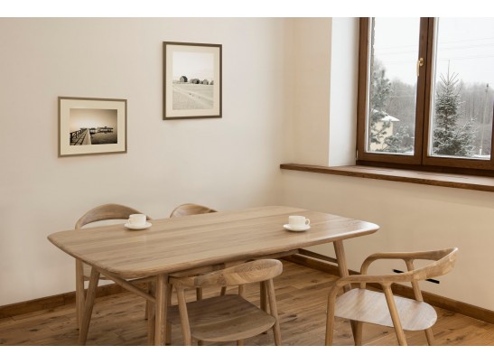 Стол из массива дуба «Тайфун»