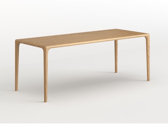 Стол из массива дуба «Милина» прямое сращивание