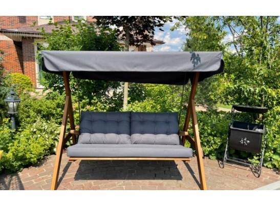 Качели Paris серые с подушками в Ростове-на-Дону