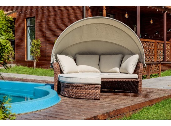 Диван-трансформер Violetta коричневый в Ростове-на-Дону